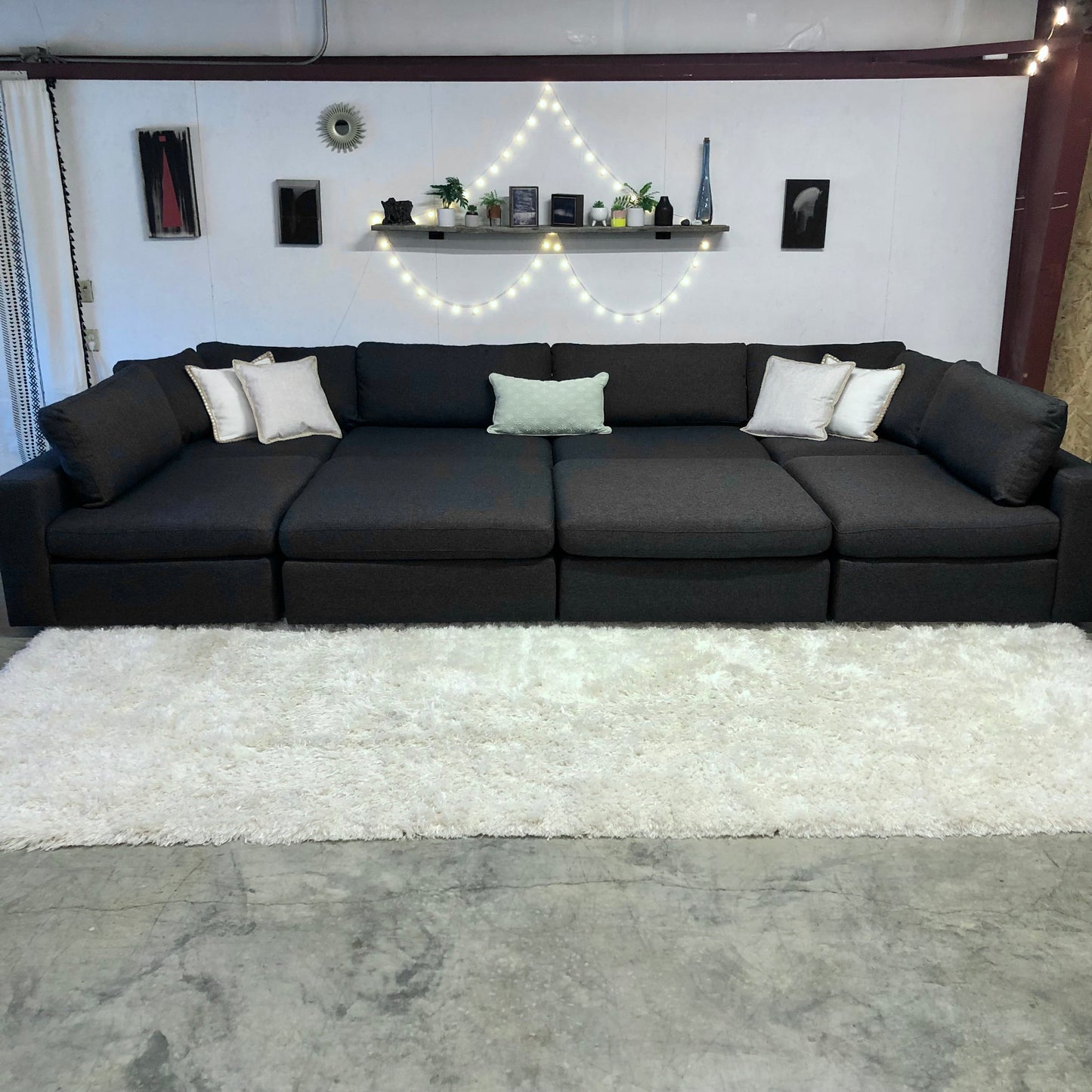 Giant Modular Sectional Perfect For Epic Football Parties - FREE DELIVERY Within 50 Miles!