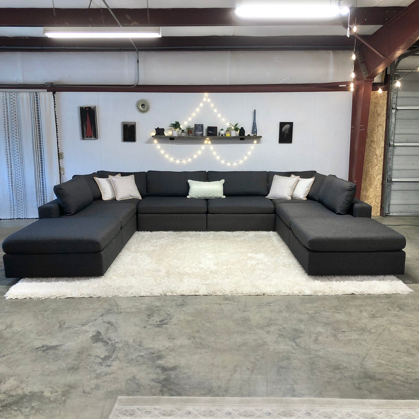 Giant Modular Sectional Perfect For Epic Football Parties - FREE DELIVERY Within 50 Miles!