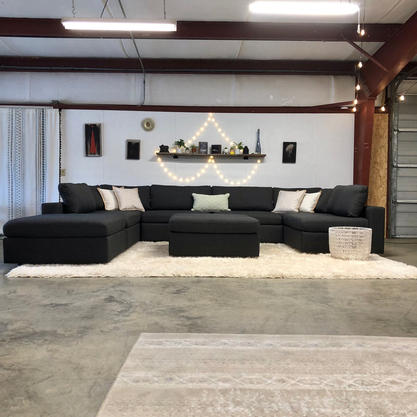 Giant Modular Sectional Perfect For Epic Football Parties - FREE DELIVERY Within 50 Miles!