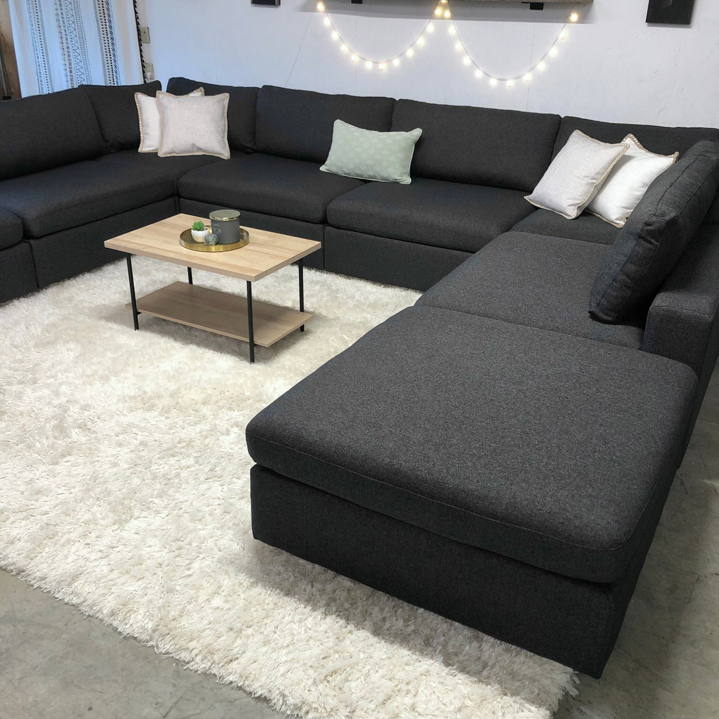 Giant Modular Sectional Perfect For Epic Football Parties - FREE DELIVERY Within 50 Miles!