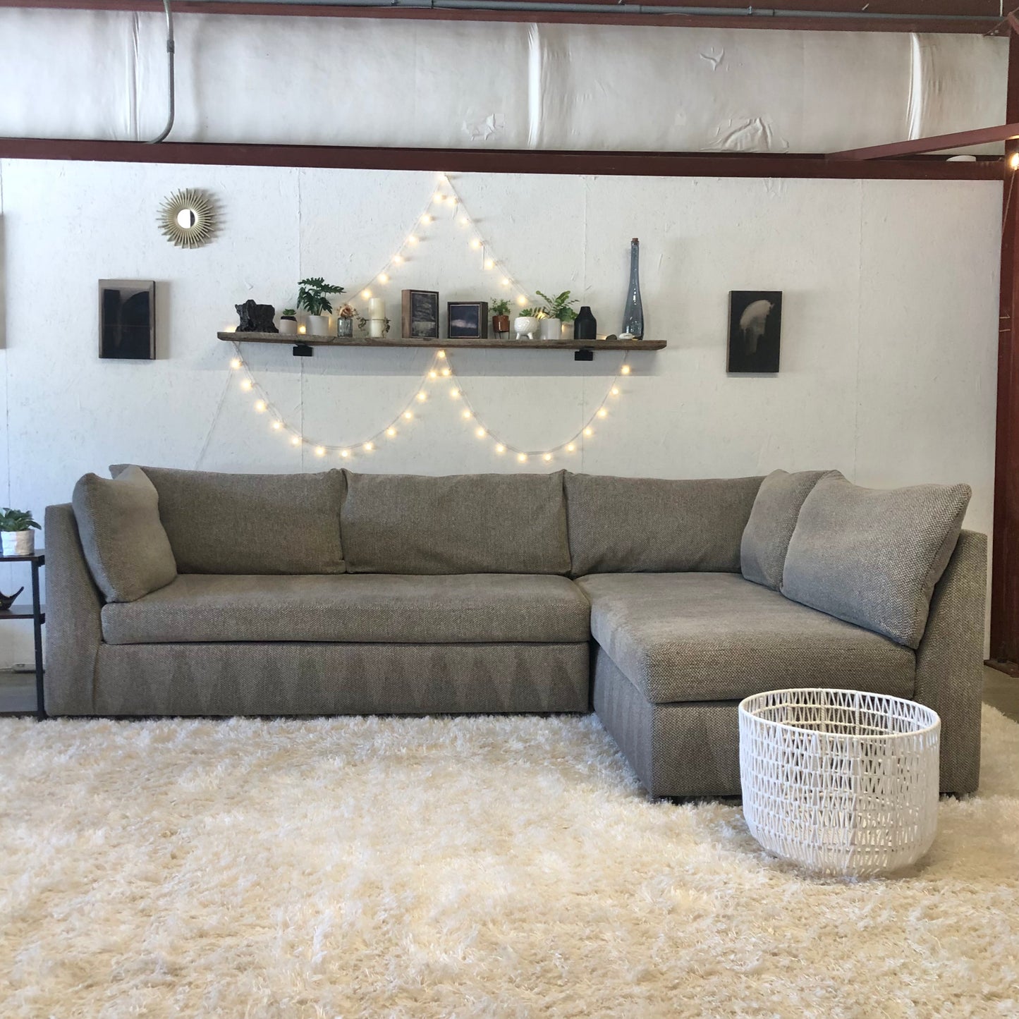 Modern 2-Piece Sectional - Delivery Available #C175