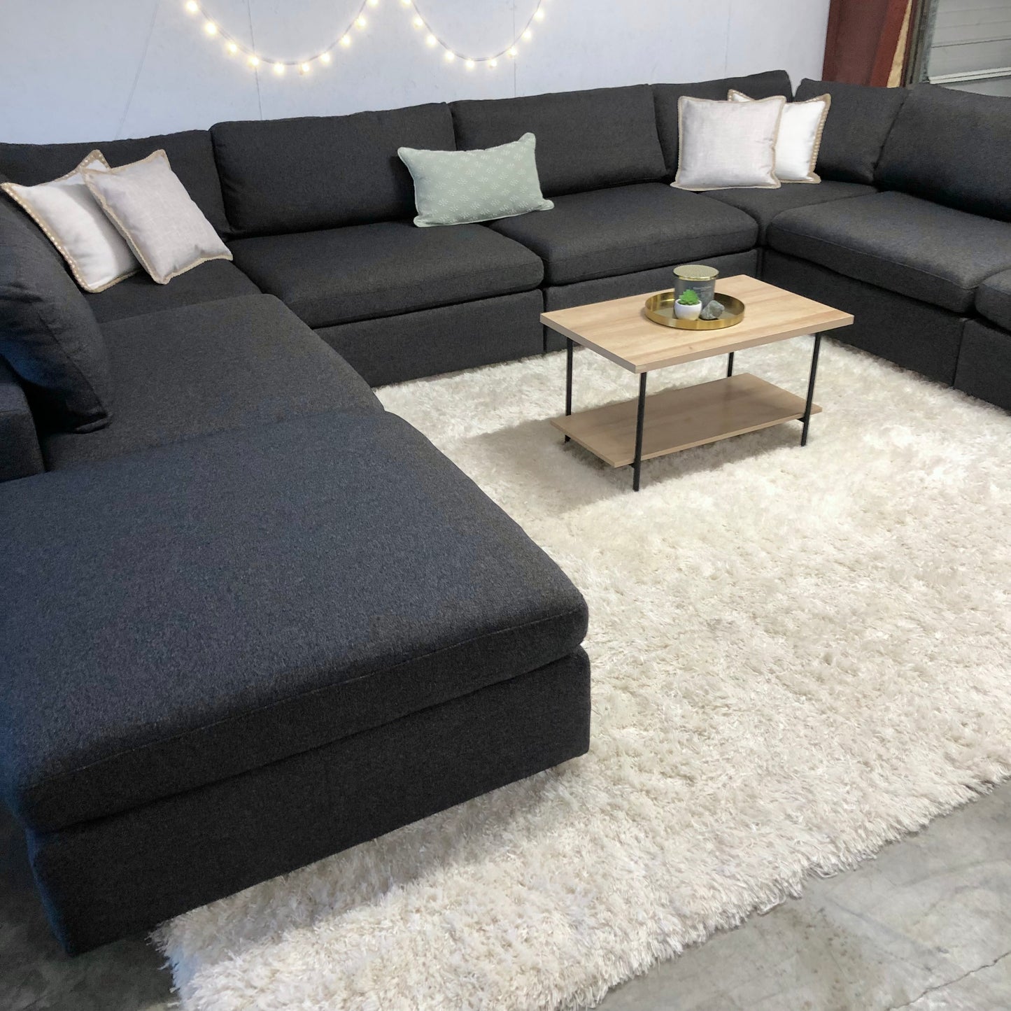 Giant Modular Sectional Perfect For Epic Football Parties - FREE DELIVERY Within 50 Miles!