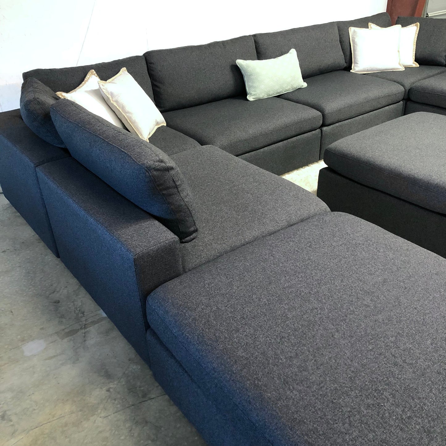 Giant Modular Sectional Perfect For Epic Football Parties - FREE DELIVERY Within 50 Miles!