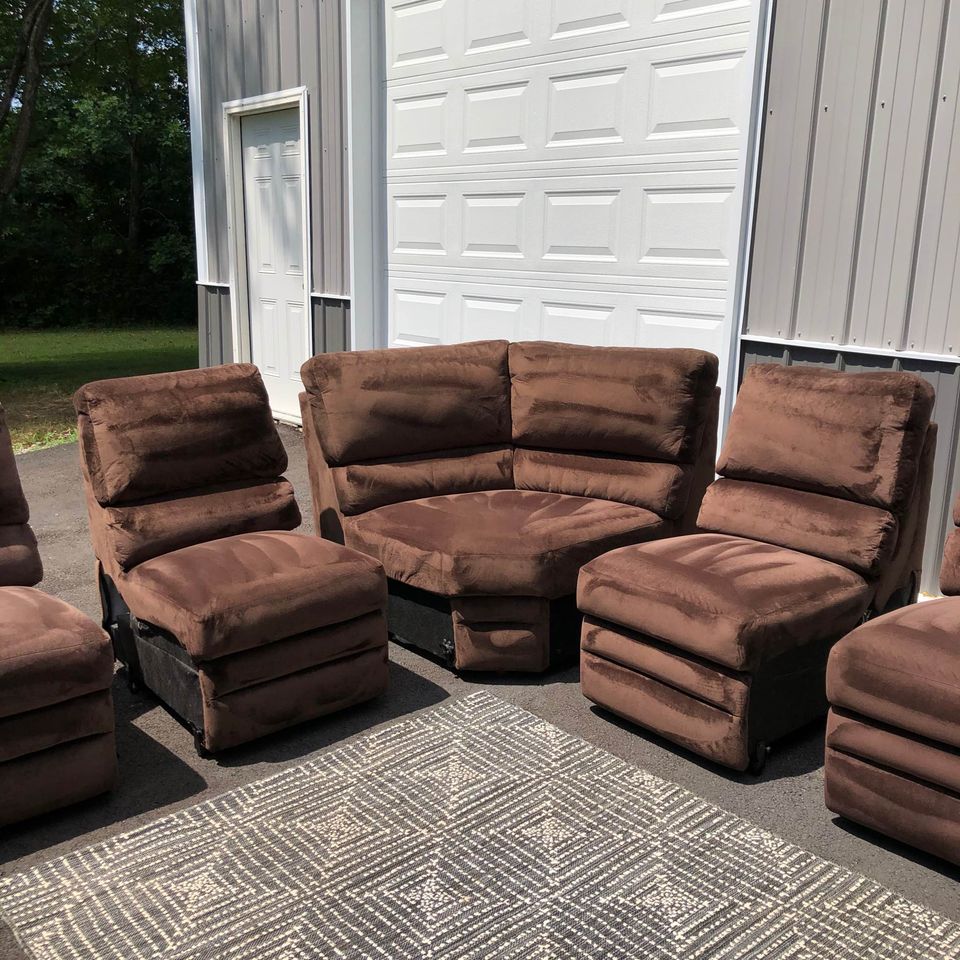 La-Z-Boy Sectional with End Recliners