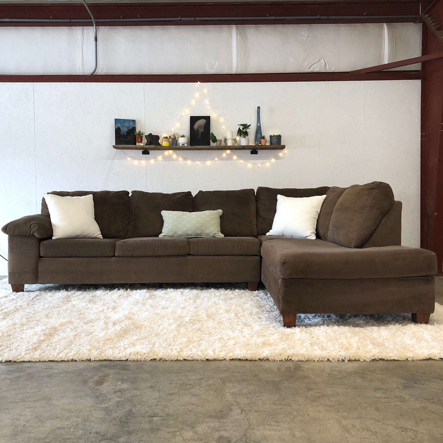 Brown Ashley Furniture Sectional - Delivery Available!