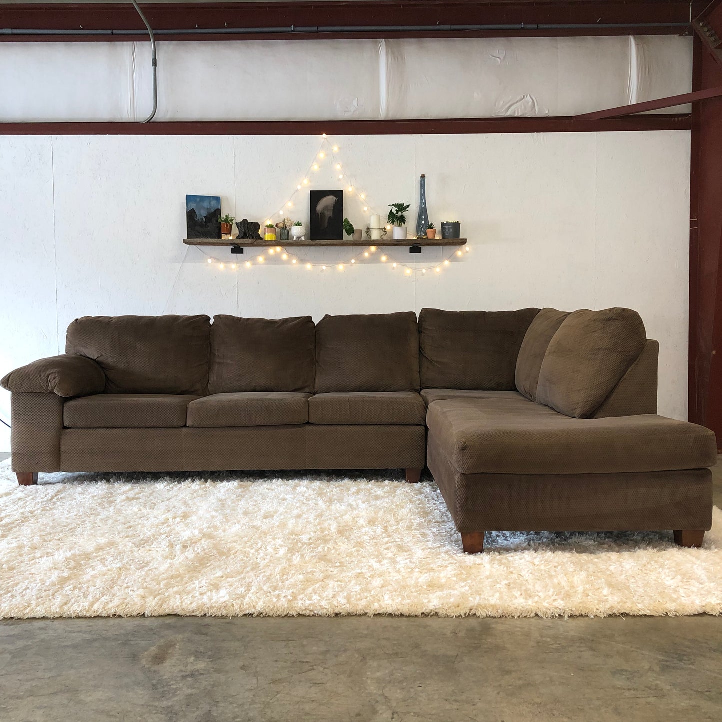 Brown Ashley Furniture Sectional - Delivery Available!