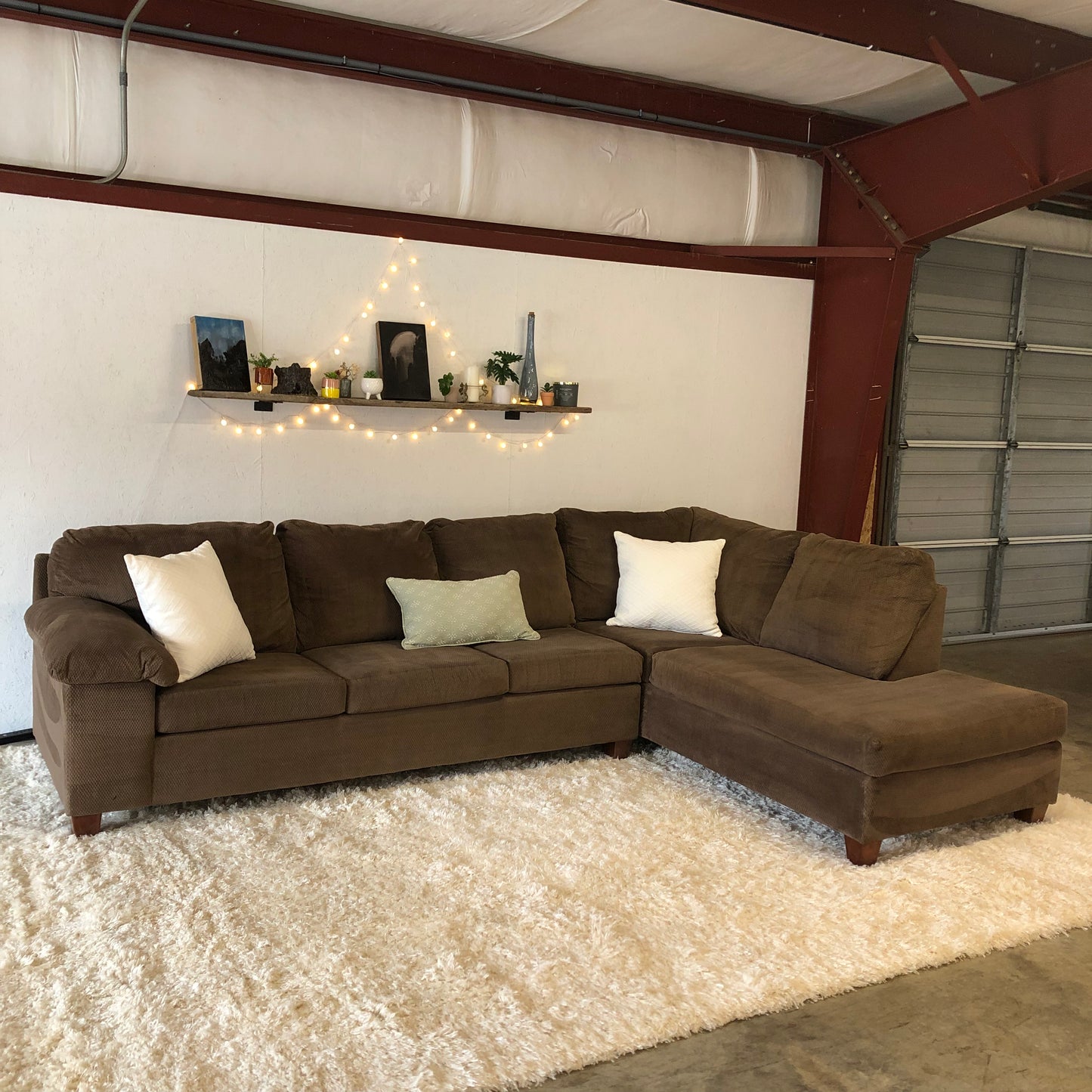 Brown Ashley Furniture Sectional - Delivery Available!