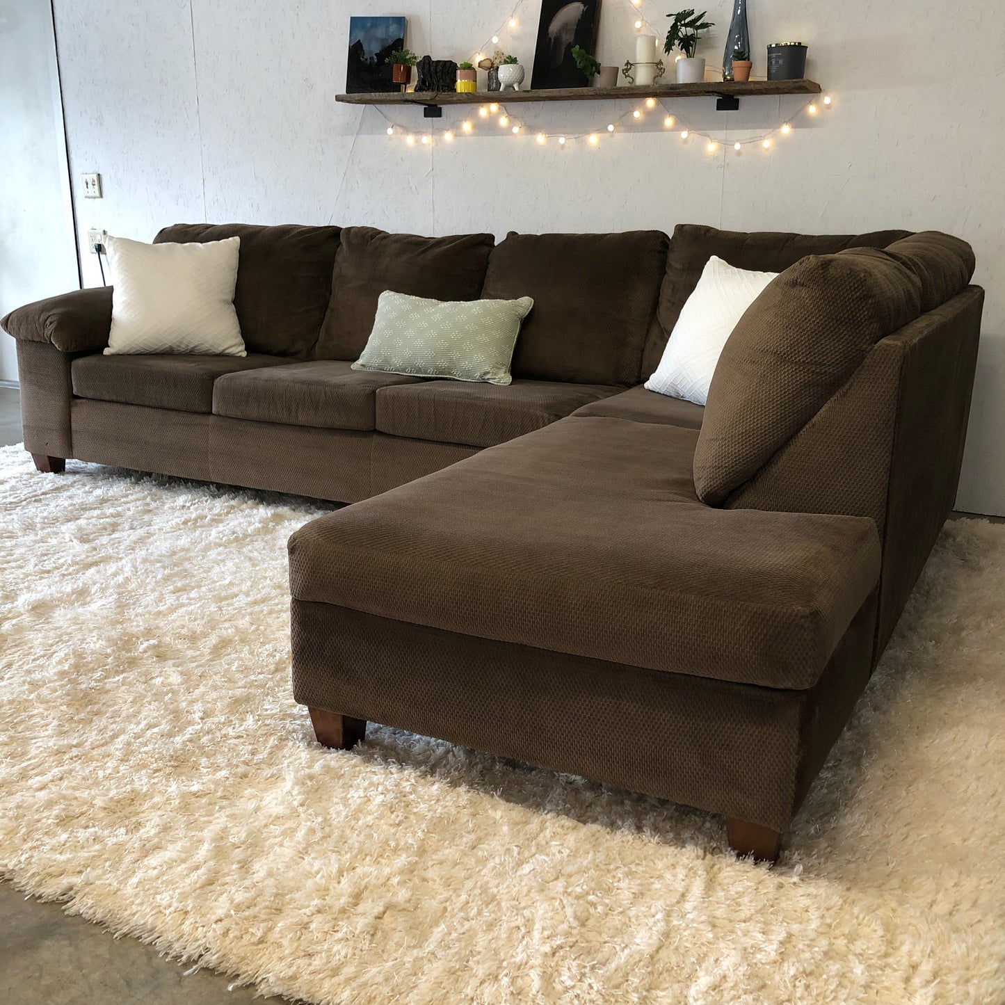 Brown Ashley Furniture Sectional - Delivery Available!